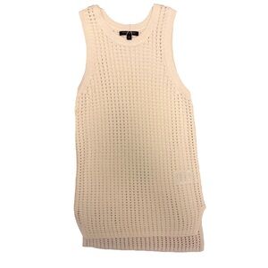 Banana Republic Cream Sleeveless Knit Coverup/Dress